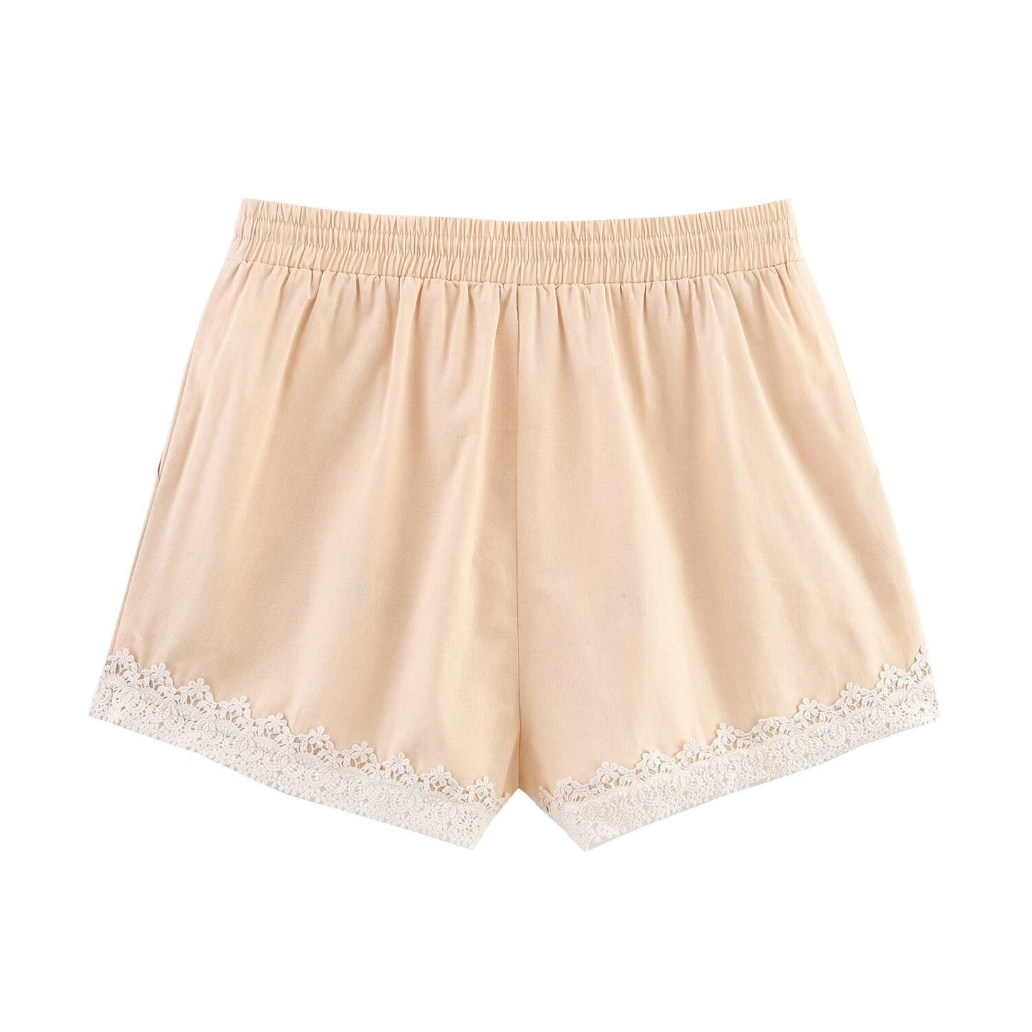 Embroidered top + shorts set