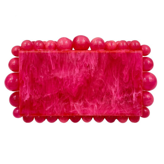 Acrylic box evening clutch