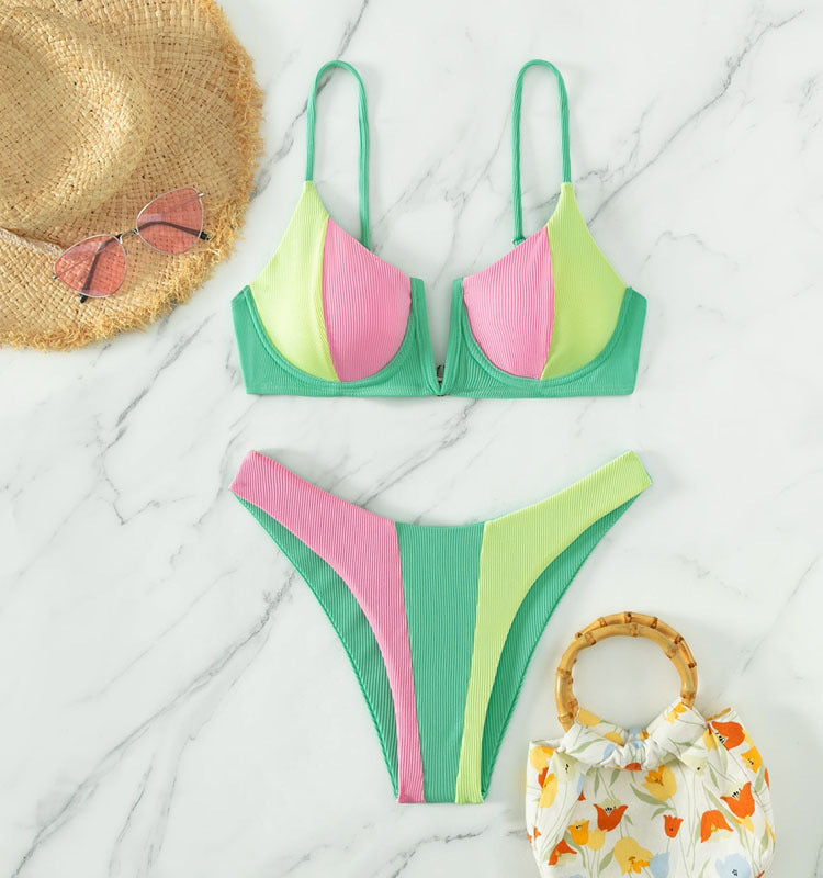 Steel support bikini