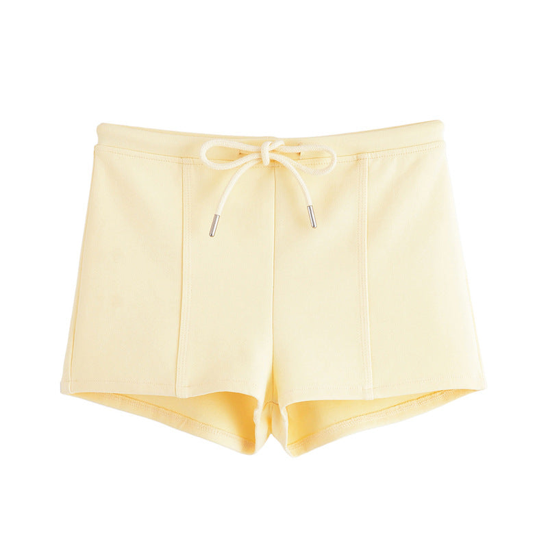 Zipped top + shorts set