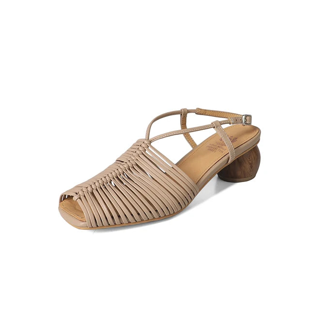 Genuine leather sandals