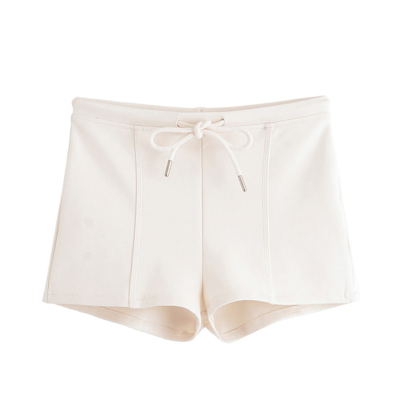 Zipped top + shorts set