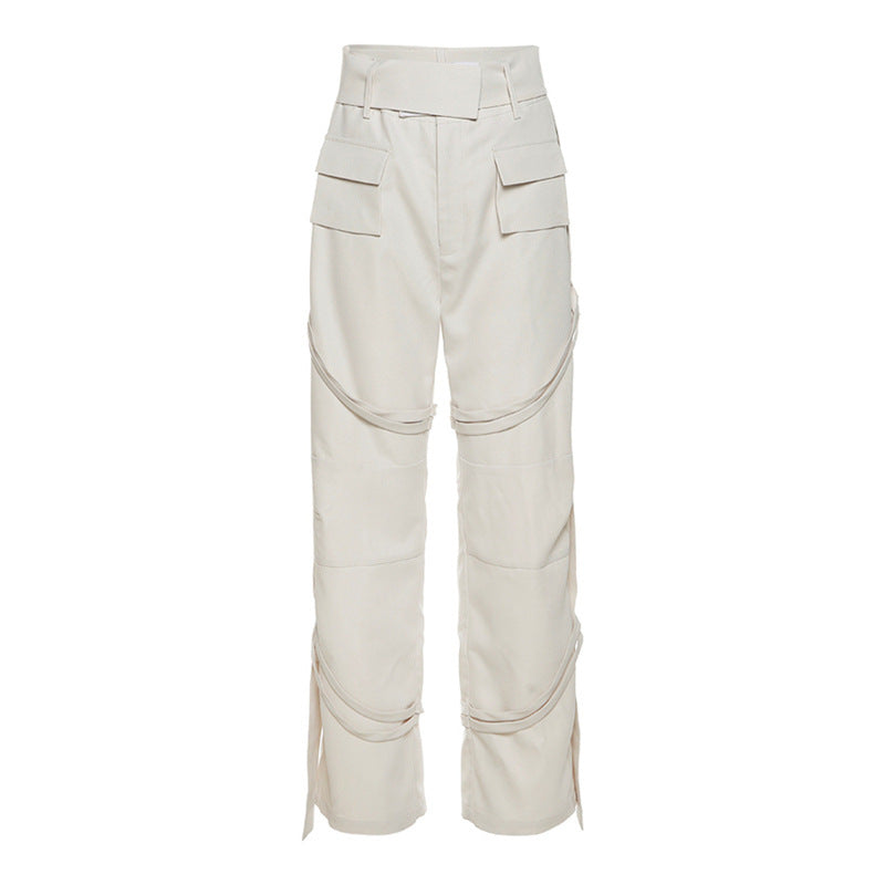 Casual Straight Trousers For Women