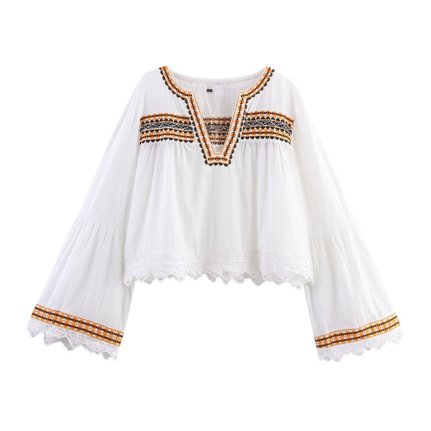 Bohemian long top + shorts set