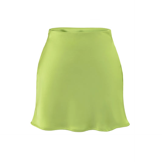 Fish tail mini skirt