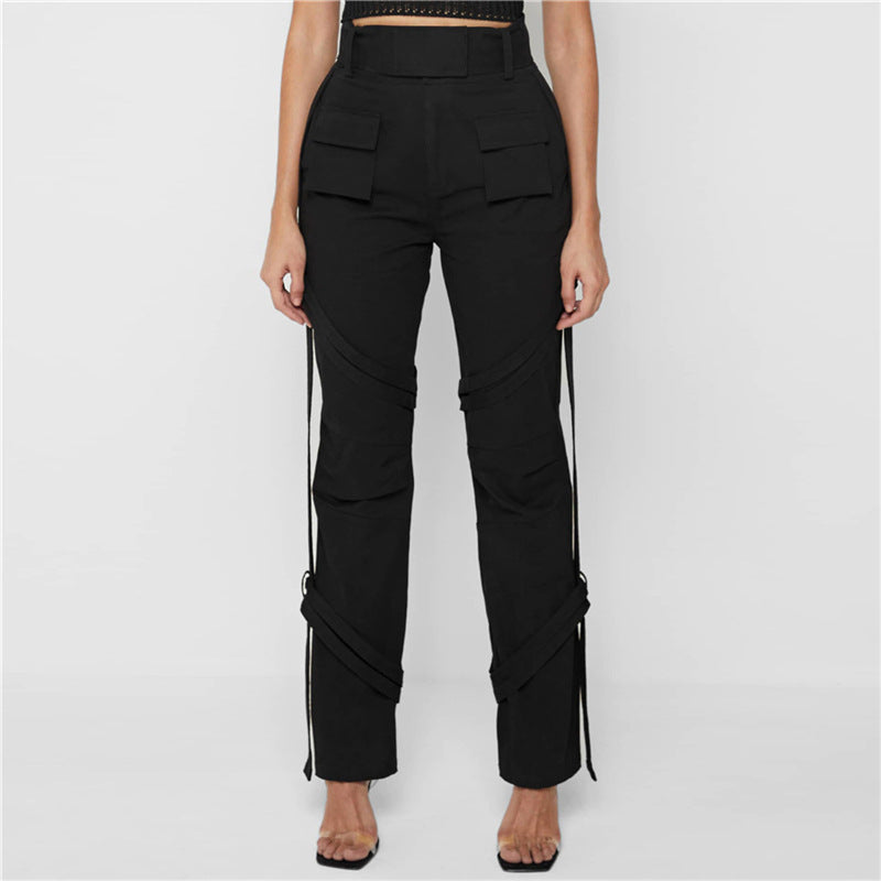 Casual Straight Trousers For Women