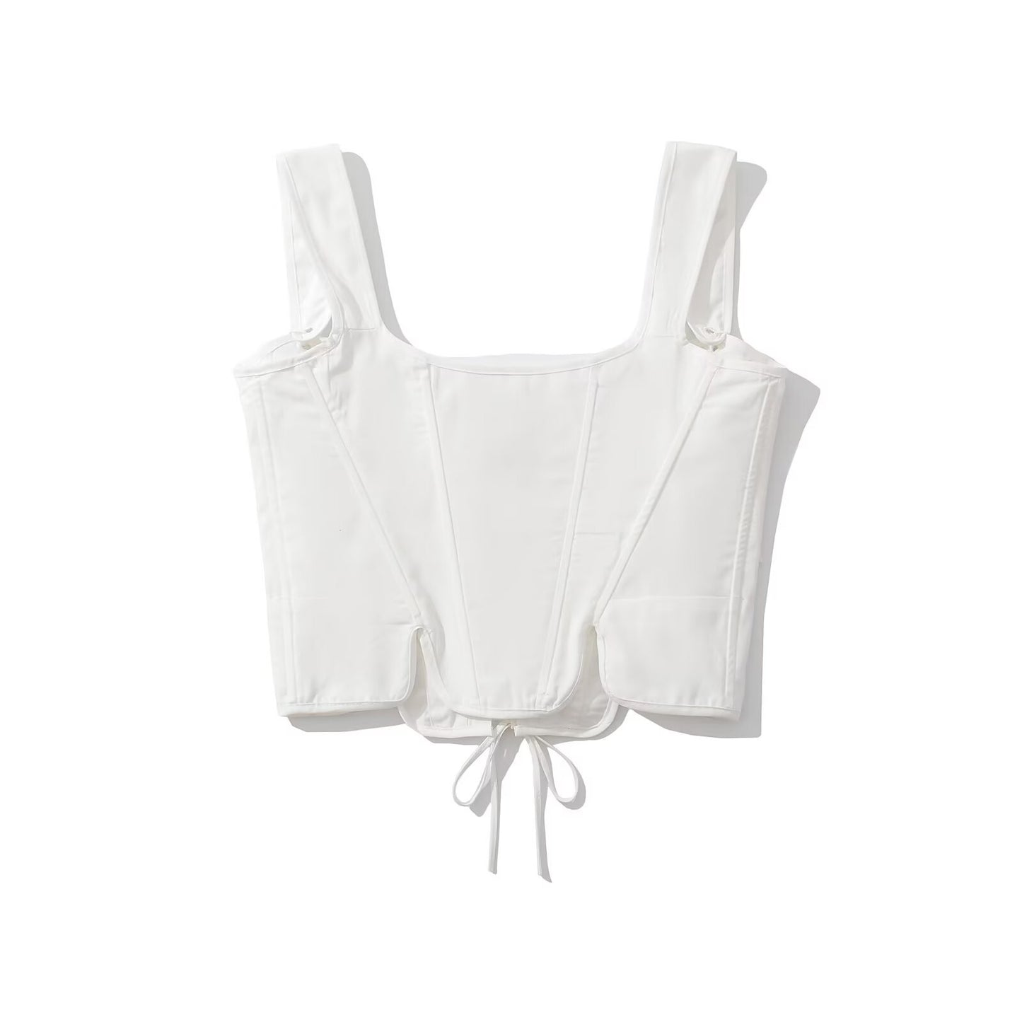 Cross strap camisole vest top