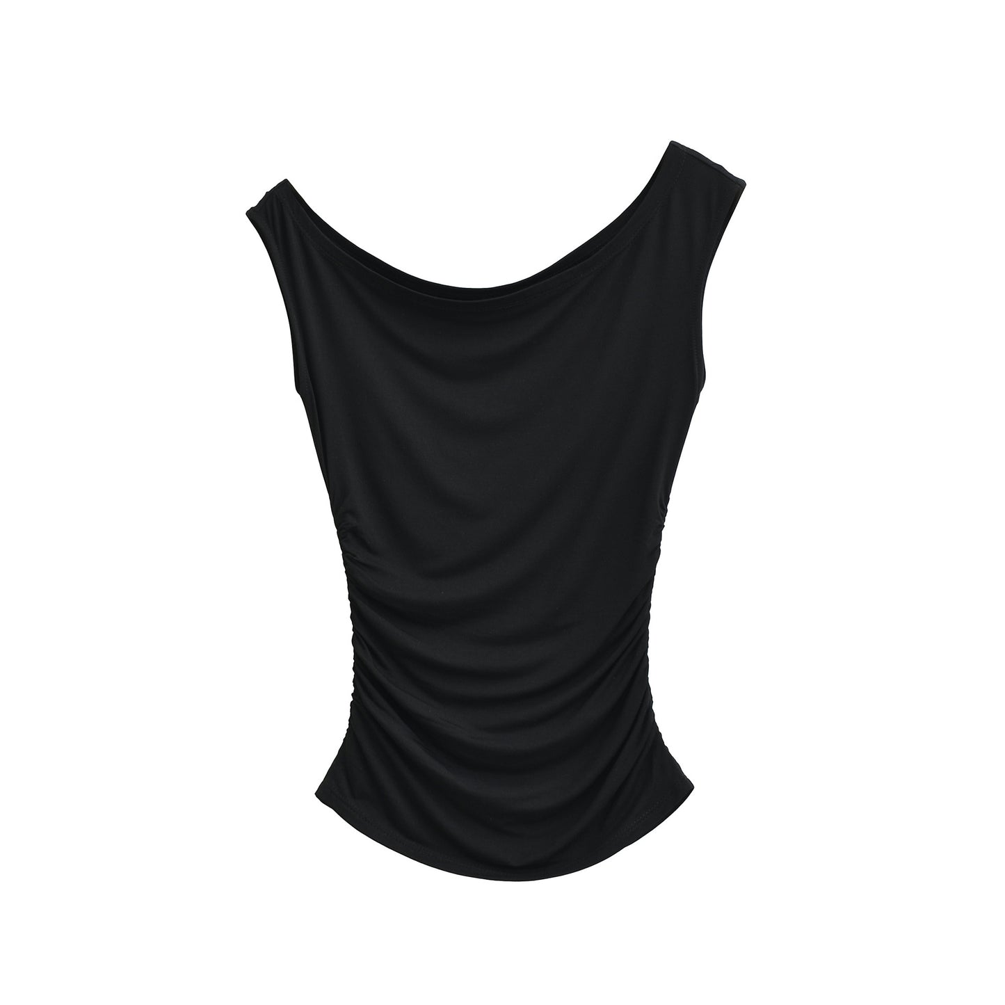 Slant neck T-shirt for women