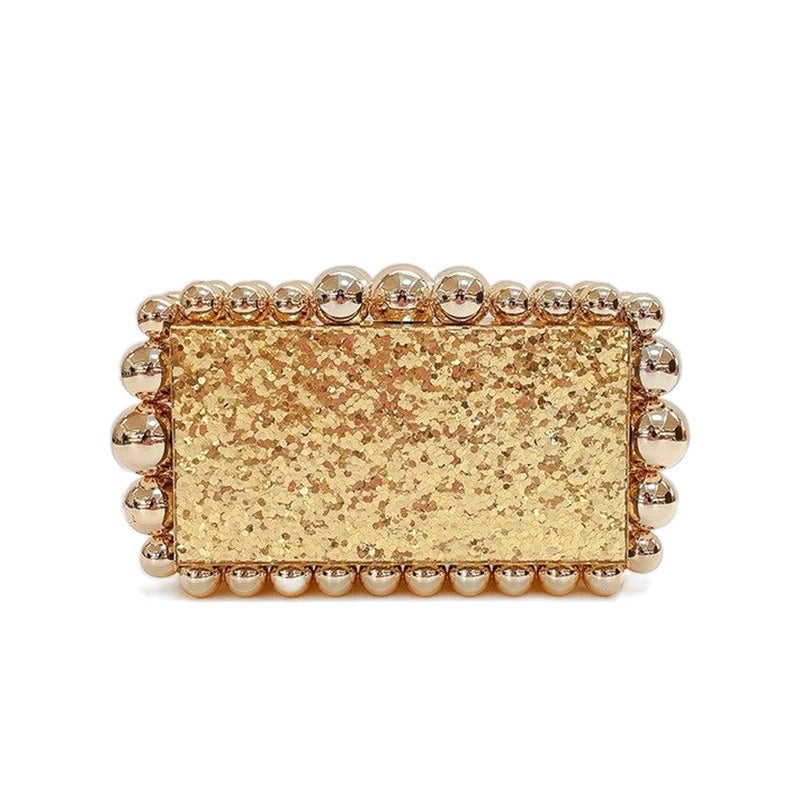 Acrylic box evening clutch