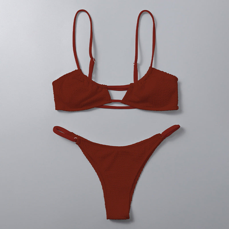 Thong bottom bikini