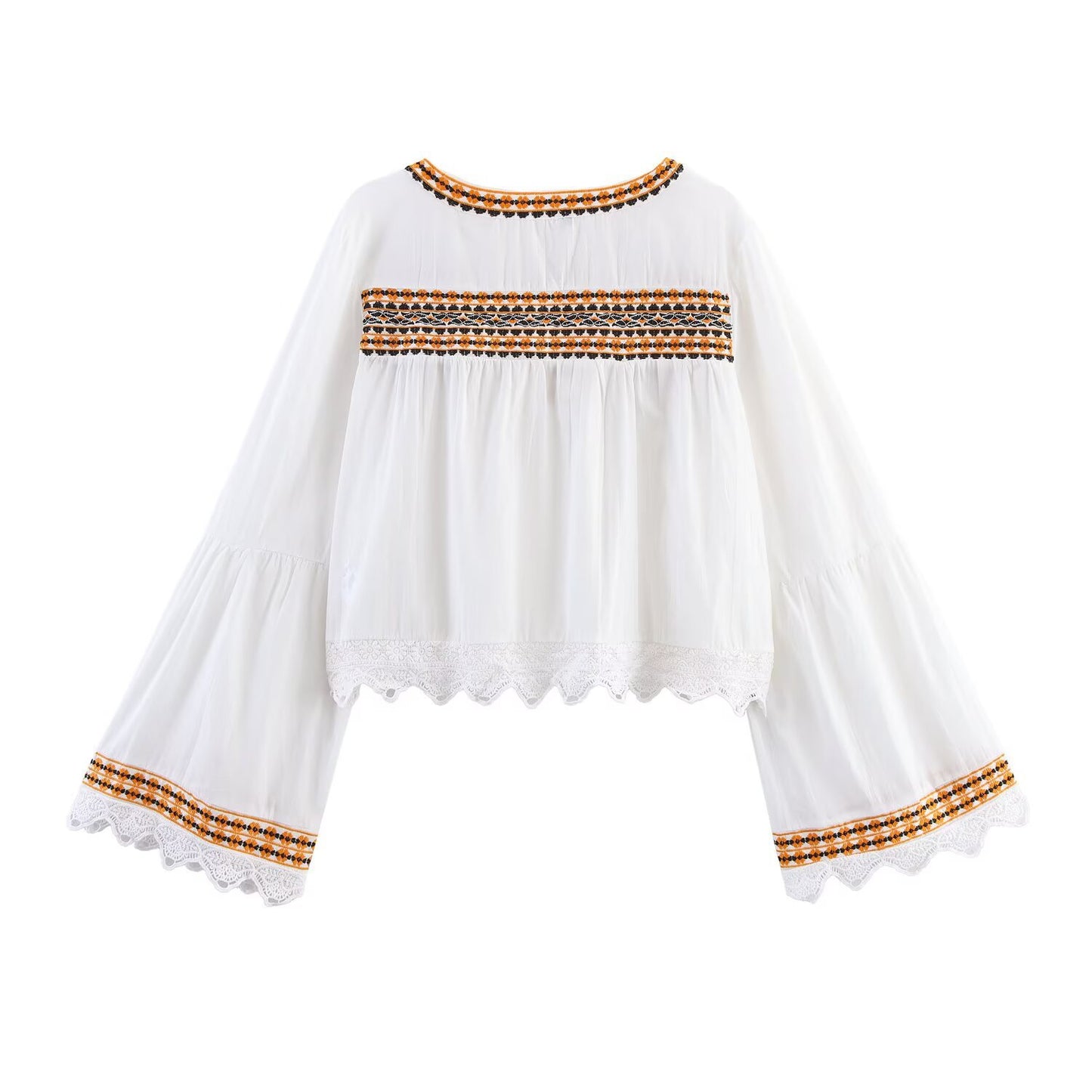 Bohemian long top + shorts set