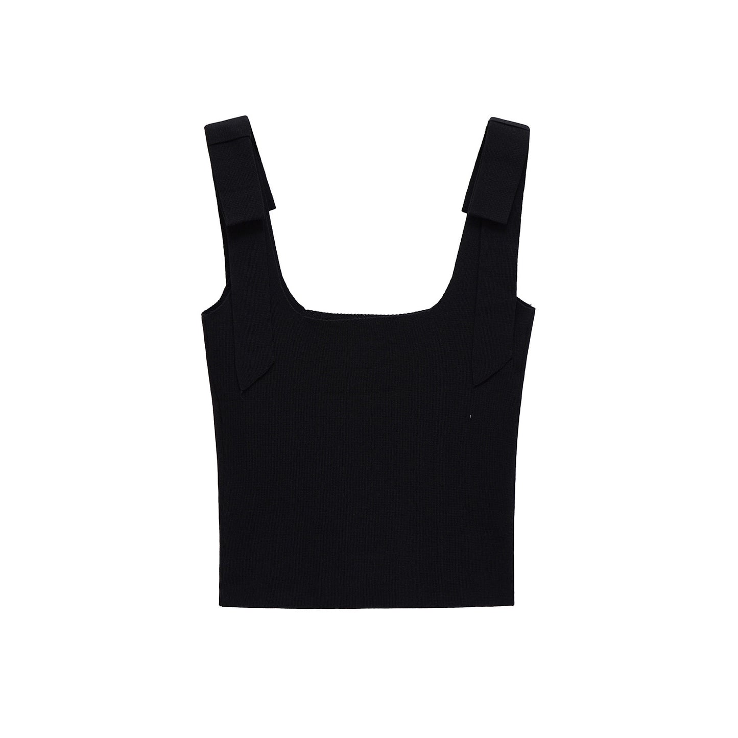 Bow tie tie backless camisole top