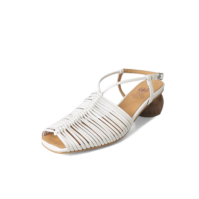 Genuine leather sandals