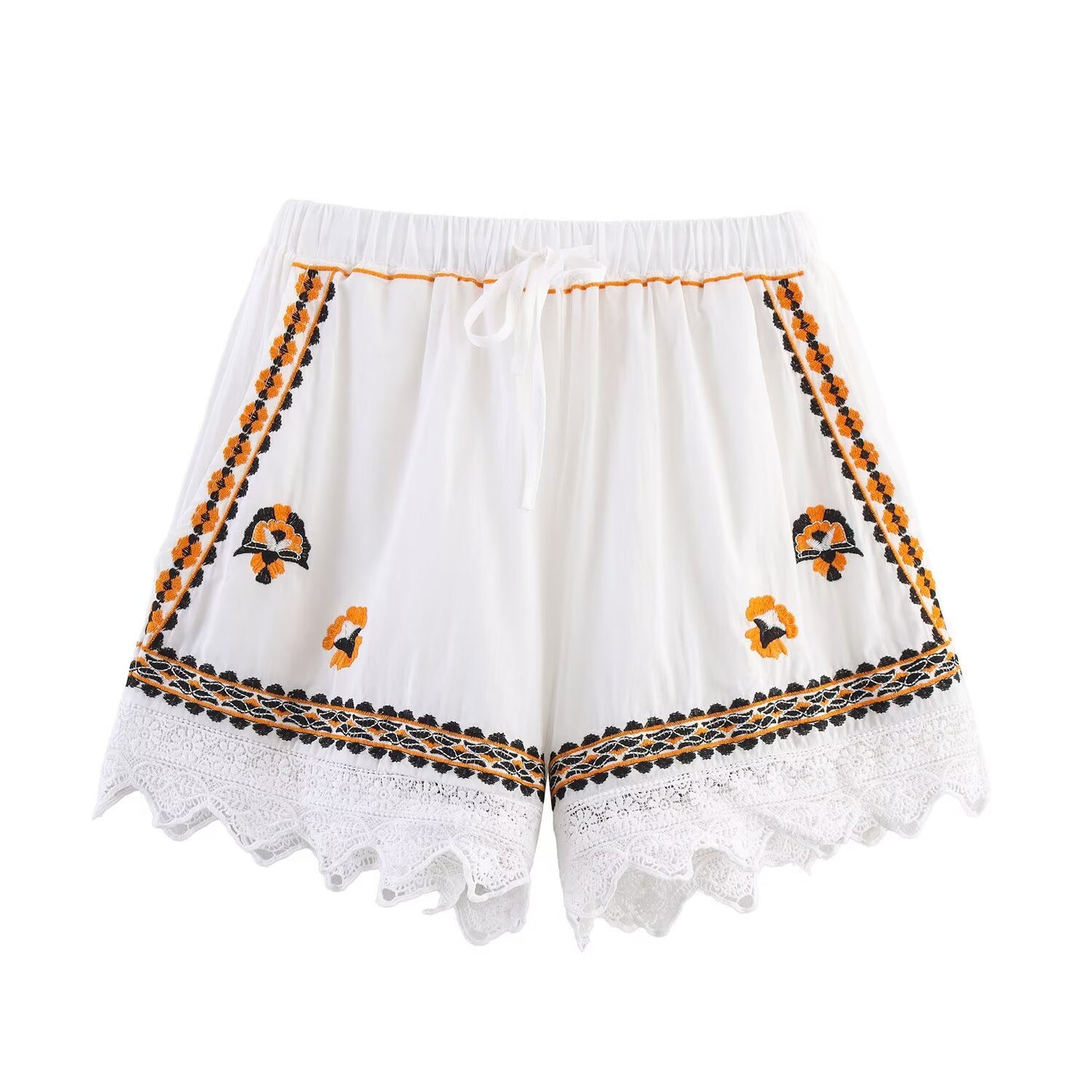 Bohemian long top + shorts set