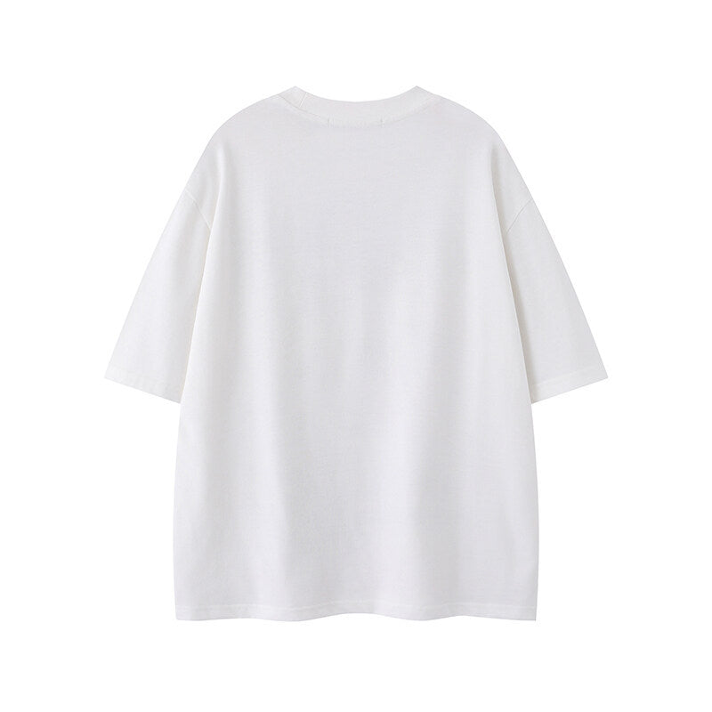Casual T-shirts for men and women with short sleeves