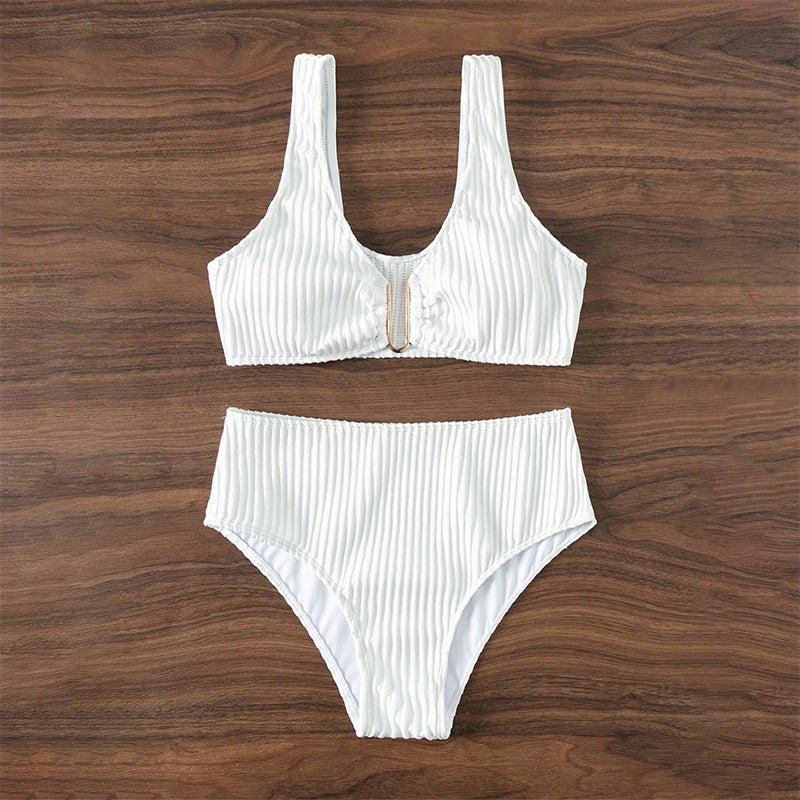 High-waisted bikini