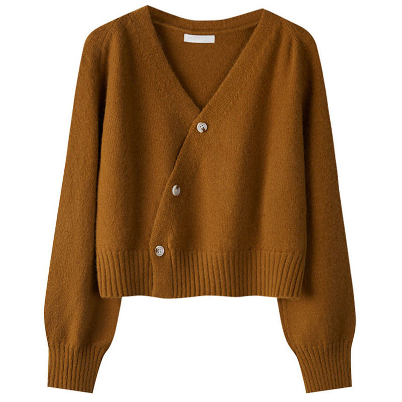 Autumn cardigan coat