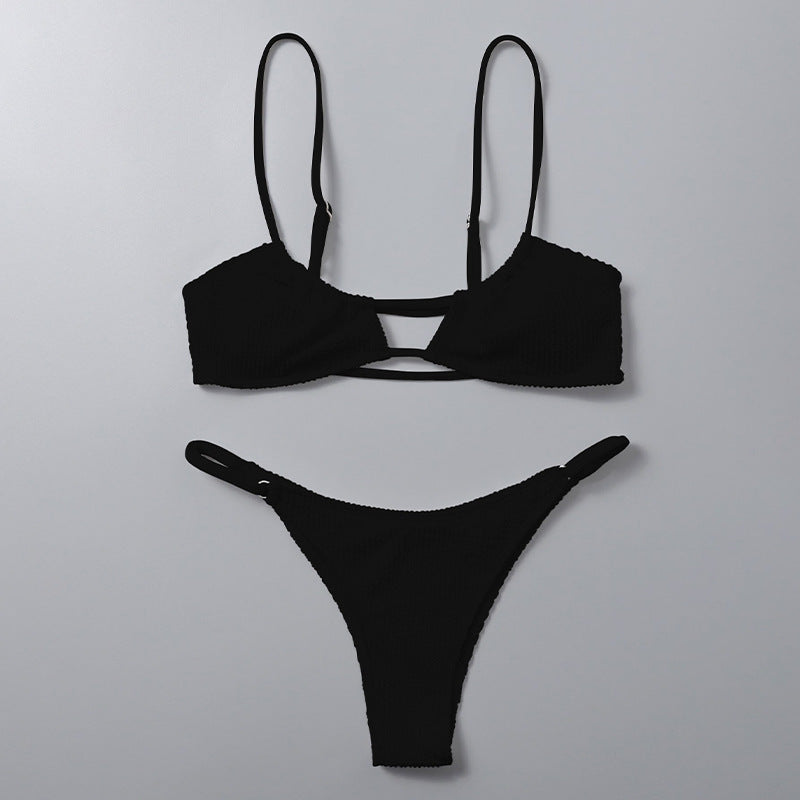 Thong bottom bikini