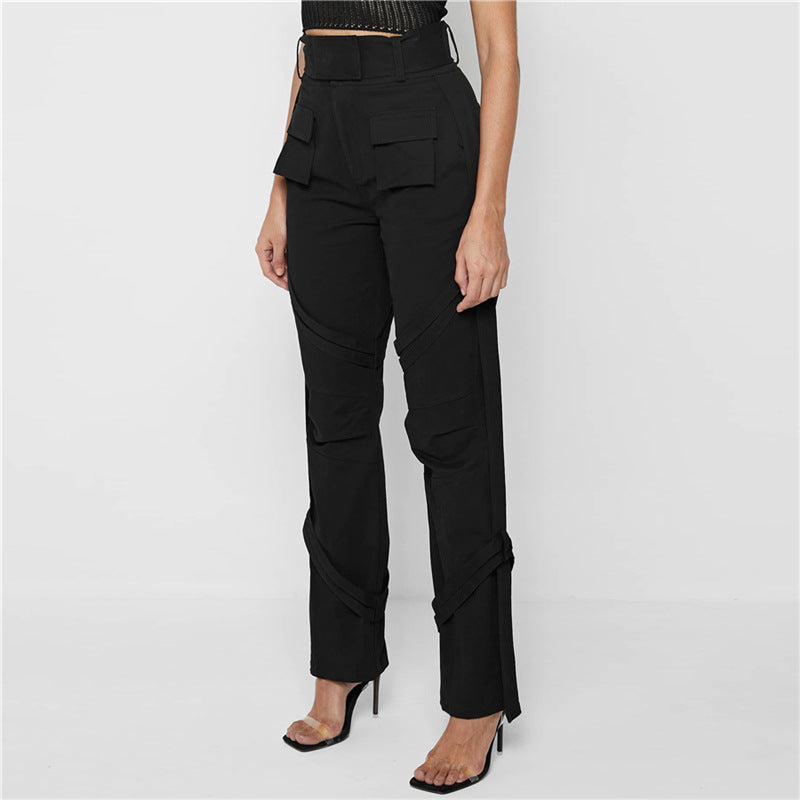 Casual Straight Trousers For Women