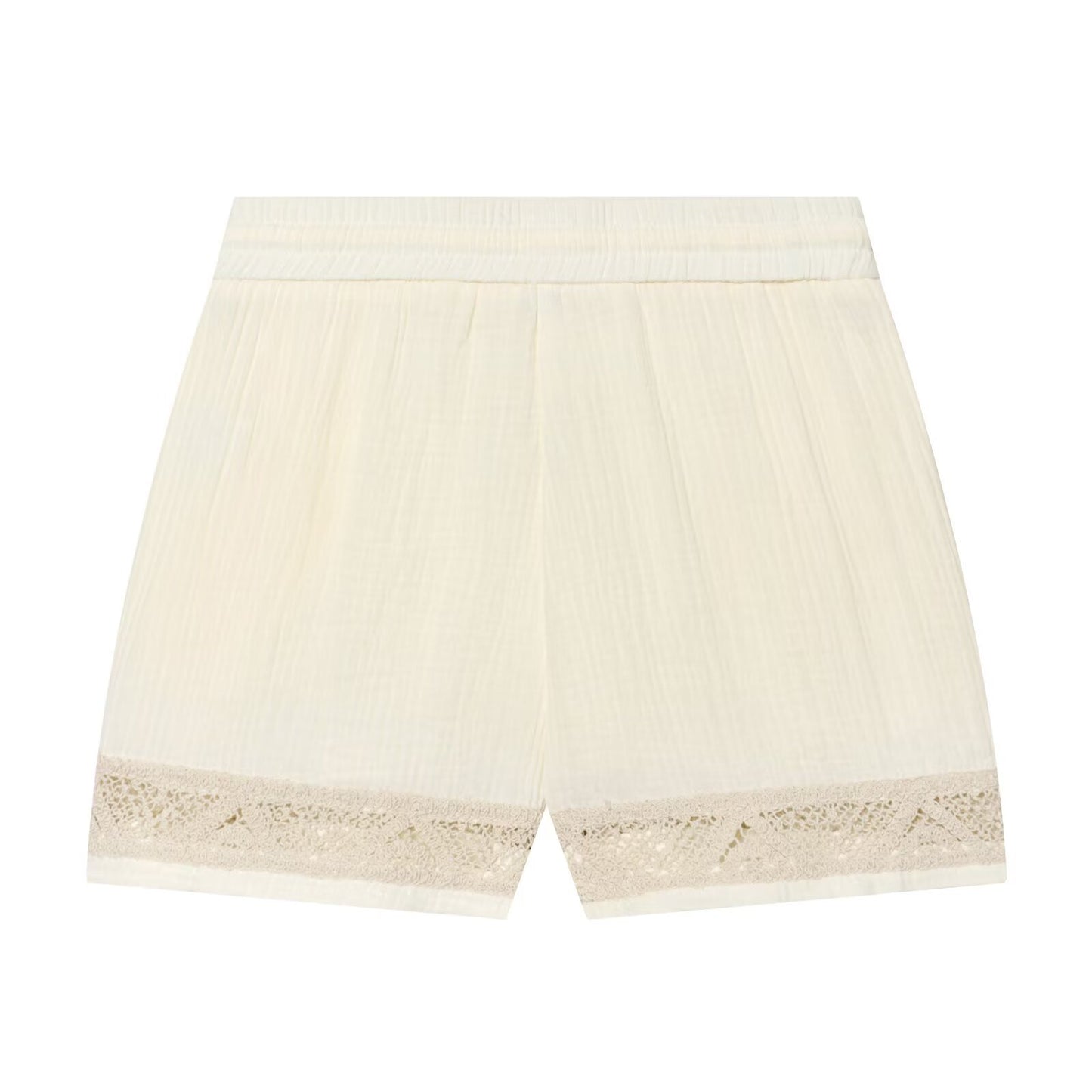 Pure Desire embroidered top + shorts set