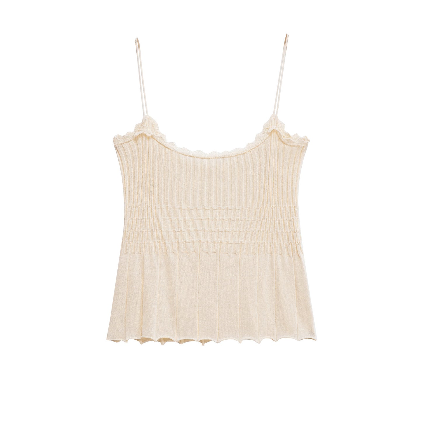 Knitted camisole vest top