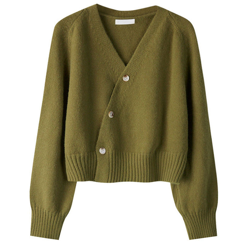 Autumn cardigan coat