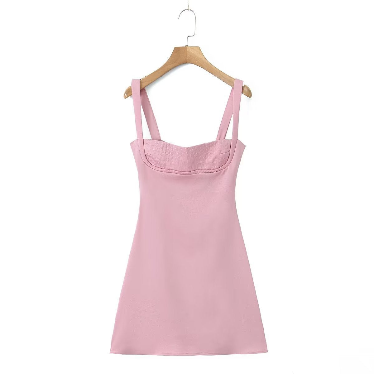 Pink camisole dress for women
