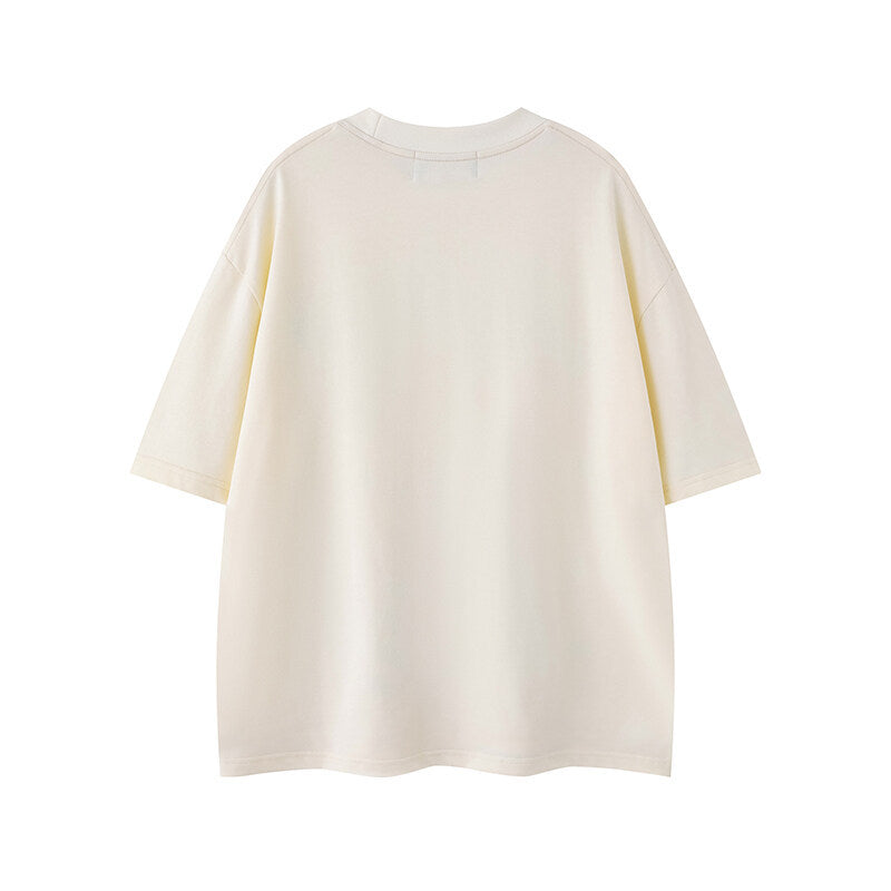 Casual T-shirts for men and women with short sleeves