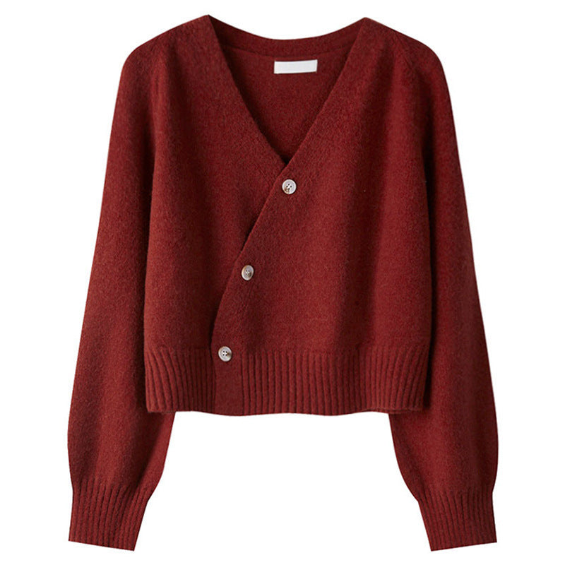 Autumn cardigan coat
