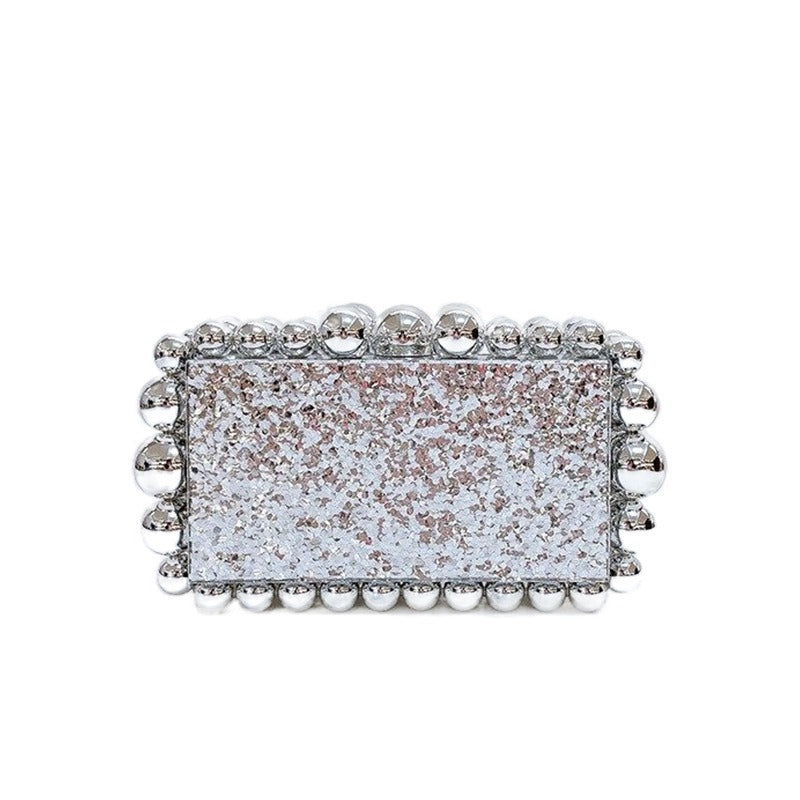 Acrylic box evening clutch