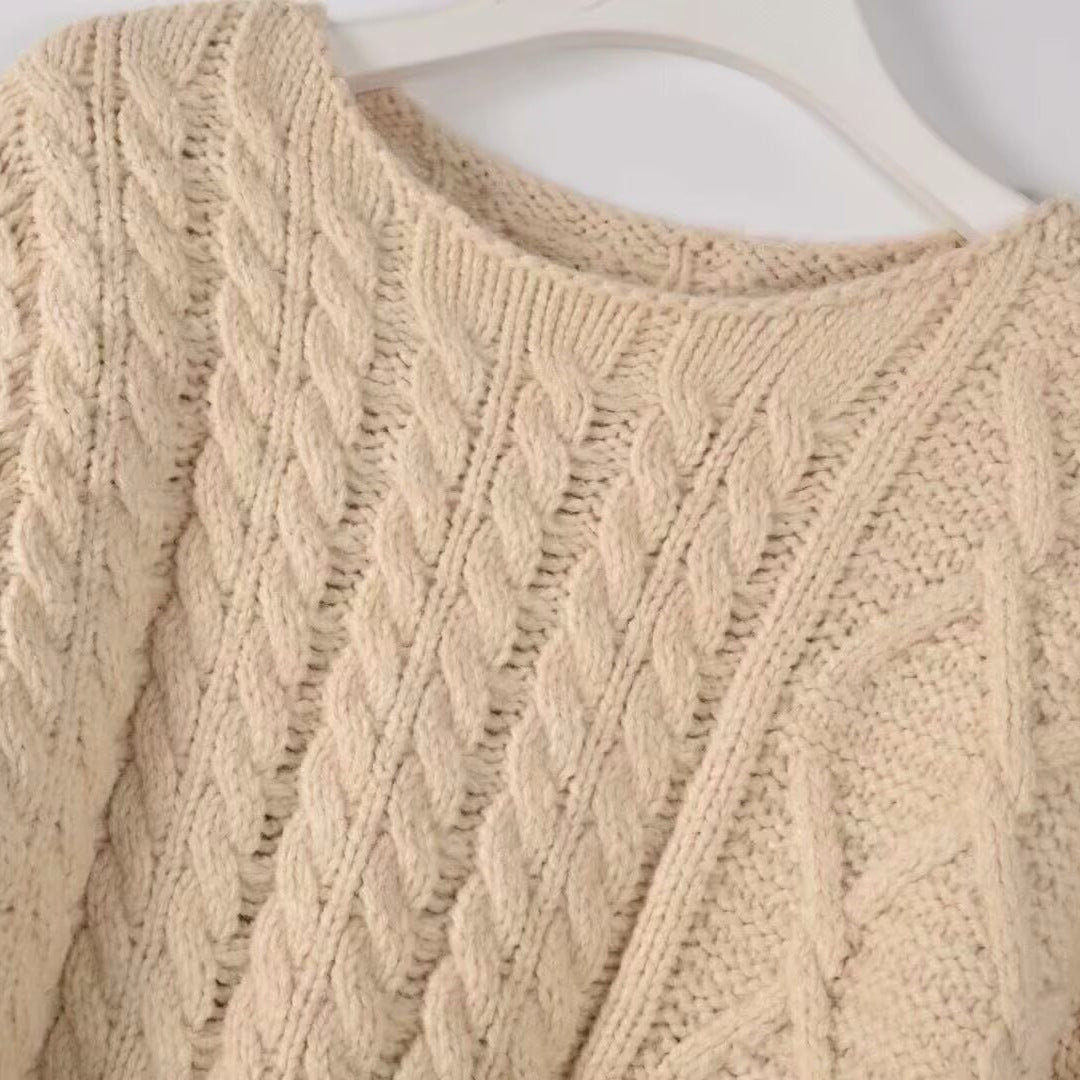 Chic tassel detail sweater